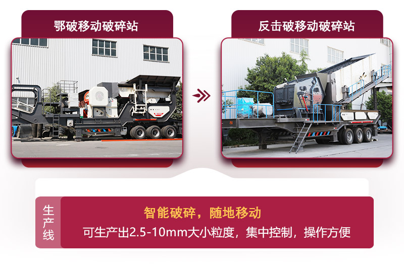 流動式建筑垃圾破碎機標準組合，投資少，效益高 