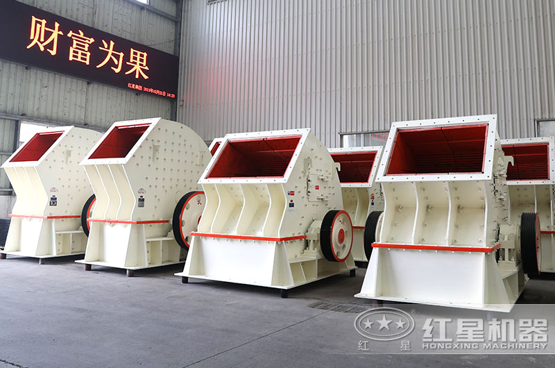 錘式破碎機-一次成型、簡化碎石流程