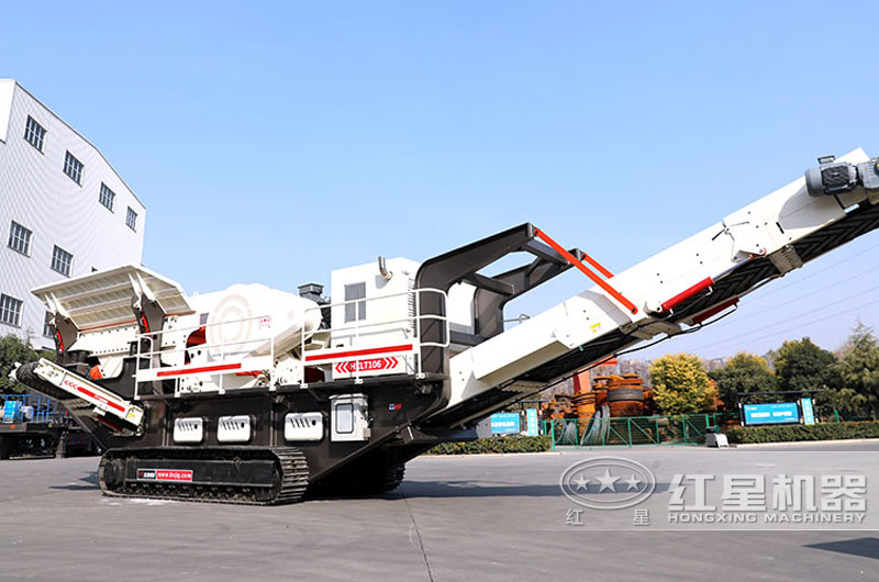 履帶式車載鄂破機(jī)，時(shí)產(chǎn)50噸現(xiàn)貨